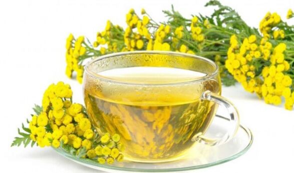 Tansy-based infusion for effective parasite removal