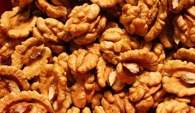 Walnut to clean the parasitic body