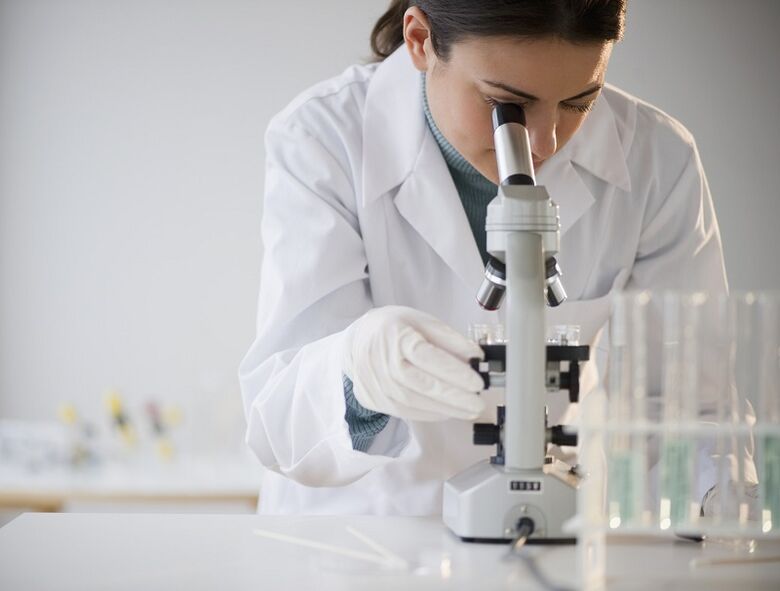 diagnosis of parasites in the human body